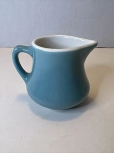 Vintage Homer Laughlin Best China Creamer Light Blue 3.5" - Picture 1 of 10