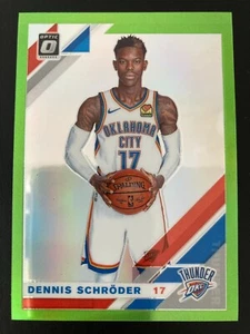 2019-20 Panini Donruss Optic Lime Green Prizm 133 Dennis Schröder ed/149 - Bild 1 von 2