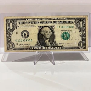 Series 2017 $1 Dollar Bill Birthday Note (11/03/1933) US Paper Currency - Picture 1 of 2