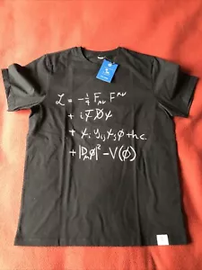 CERN Higgs boson teeshirt new XL shirt black nerd tee T-shirt - Picture 1 of 17