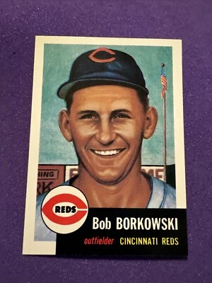 1991 Topps Archives The Ultimate 1953 Set - #7 Bob Borkowski N - Image 1 of 2