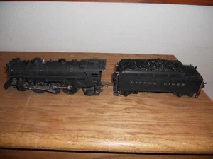 LIONEL 224E STEAM LOCOMOTIVE W/2224W Diecast Tender - TESTED - Picture 1 of 14