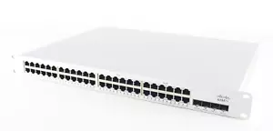 Conmutador Ethernet Gigabit PoE administrado en la nube Cisco Meraki MS225-48FP 48 puertos (AVA) - Imagen 1 de 7