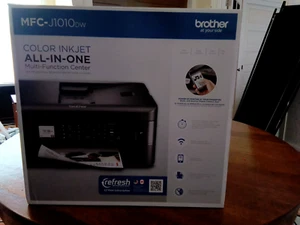 Brother MFC-J1010DW Wireless Color Inkjet All-in-One Printer-NEW - Picture 1 of 2