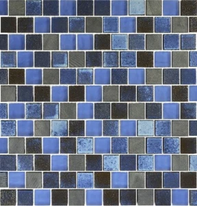 LUNAR 1x1 HELLBLAU MISCHUNG MOSAIK VERKAUFT VON sqft (KUNST IN MOSAIKEN - GL82323B1) - Bild 1 von 1