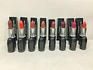 Mac Lipstick Full Size 3g./0.1oz. CHOOSE SHADE Brand New in Box!