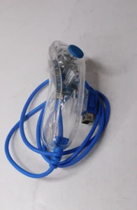 Blue PDP Afterglow Nunchuck Controller for Nintendo Wii & Wii U AW.2 PL7603 - Picture 1 of 4