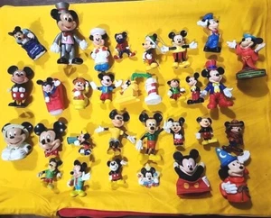 30 Vintage Disney PVC Figures Mickey Mouse Only  - Picture 1 of 10