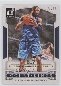 2014-15 Panini Donruss Court Kings Stat Line Career /87 Tyson Chandler #35