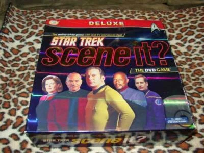 TV Classic Series Edition ~ SCENE IT? ~ STAR TREK Deluxe edition DVD Game - Image 1 of 3