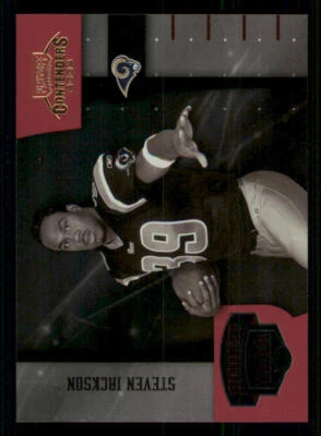 2004 Playoff Contenders ROY Contenders Red #ROY10 Steven Jackson /250 - Image 1 of 2