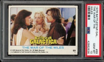 1978 Battlestar Galactica #69 The War Of The Wiles PSA 10 - Image 1 of 2