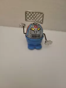 Moon Stroller Robot Tin / plastic wind up MIB Hong Kong 70's figure - Picture 1 of 20