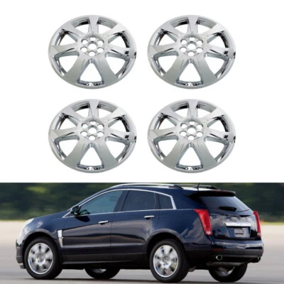 Chrome Clad Wheel Covers Set of 4 For Cadillac SRX 2010 2011 2012 2013 20" - Image 1 of 4