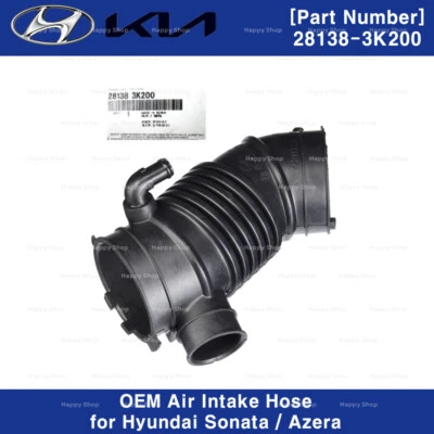 Manguera de admisión de aire 281383K200 genuina OEM para Hyundai Sonata Azera 2006-2010 Foto 1 de 2