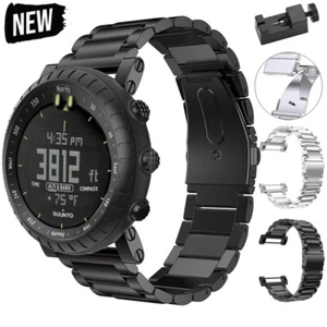 Cinturino Bracciale Link Metallo Per Suunto Core Acciaio Inox Ricambio Cinturino Orologio - Foto 1 di 24