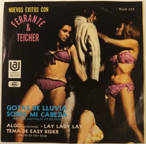 FERRANTE & TEICHER - RAINDROPS KEEP FALLIN´ ON MY HEAD - 1970 MEXICAN 7" EP, PS - Bild 1 von 4