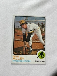 DCC: 1973 Topps #635 Gene Alley SP High Number Pittsburgh Pirates casi nuevo (en buen estado) - Imagen 1 de 2