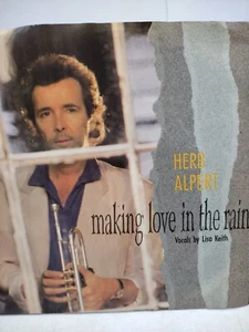 1987 Herb Alpert MAKING LOVE IN THE RAIN (45RPM 7” Single) with Sleeve  - Picture 1 of 5