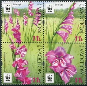 Moldova 2016 Mail Yvert No 832/835 Flora Protected (4 Val - Hb 77 - Picture 1 of 1