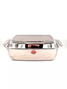 Großer Fissler Bräter Ofenbräter mit Siebeinsatz Edelstahl ofengeeignet Kochtopf - Bild 1 von 6
