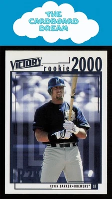 Kevin Barker 2000 Upper Deck Victory #357 RC Milwaukee Brewers - Image 1 of 2