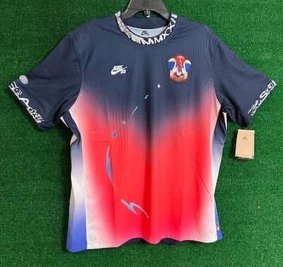 Men's Nike SB Team USA Olympics Dri-FIT ADV S/S Skate Jersey FZ4066-451 Size M - Image 1 of 2