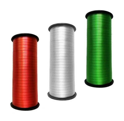 Cinta impermeable lisa, cinta rizadora de 3/16 pulgadas x 300 yardas para envolver regalos... Foto 1 de 4