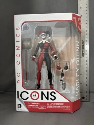 Figura de acción coleccionables DC Comics ICONS HARLEY QUINN DC Foto 1 de 4