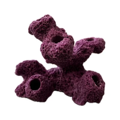 OCEAN AQUARIA Reef Aquarium Sandbed 7 Hole Frag Rock/FragRack Torch Rock Base for Live Coral