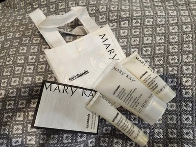 NEW Mary Kay Fragrance Free SATIN HANDS Pampering Set Deluxe MINI Travel Size - Image 1 of 2