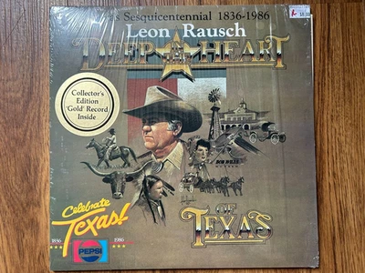 Leon Rausch: Deep In The Heart Of Texas 1986 Gold Vinyl LP [Southland] Bob Wills - Image 1 of 4
