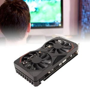 Gaming Graphics 2044MHz GPU GDDR6 128bit Dual Fan 1080p Plug And Play 8GB Gr BEA - Picture 1 of 12