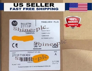 NEW AB 2711P-T10C4D2  2711PT10C4D2Panelview Plus 1000 Operator Interface Panel - Picture 1 of 1