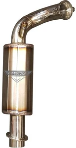 STRAIGHTLINE Performance STRAIGHTLINE LIGHTWEIGHT MUFFLER STAINLESS POL 132-155 - Picture 1 of 3