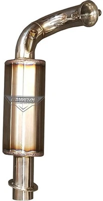 STRAIGHTLINE Performance STRAIGHTLINE LIGHTWEIGHT MUFFLER STAINLESS POL 132-155 - Image 1 of 3