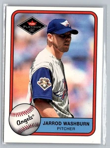 Fleer Platinum #306 2001 Jarrod Washburn - Imagen 1 de 2