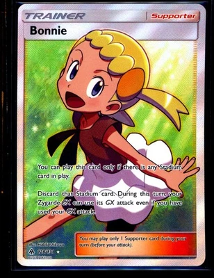 Bonnie (Full Art) 128/131 Sm-Forbidden Light Holo TCG Pokemon NM 1001#153 - Image 1 of 2