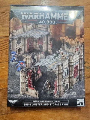 Battlezone: Subclaustro Manufactorum y Fane de Almacenamiento Warhammer 40k Terrain Foto 1 de 2