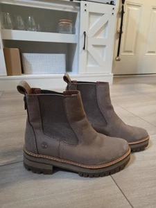 Timberland Stiefel Courmayeur Valley Chelsea Damen 6,5 Nubuk Stollensohle robust - Bild 1 von 12