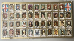 Umm Al Quwain 1971 British Kings & Queens Stamp Sheet on Card, Shrink wrapped - Picture 1 of 1
