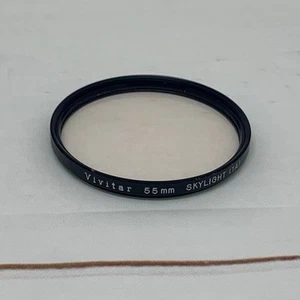 Vivitar 55mm SKYLIGHT (1A) Lens Filter Made in Japan Camera Photography - Picture 1 of 10