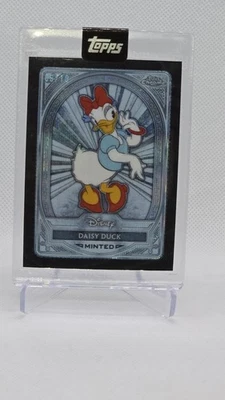 2025 Topps Chrome Mint Disney Daisy Duck /10 Black wave - Image 1 of 3