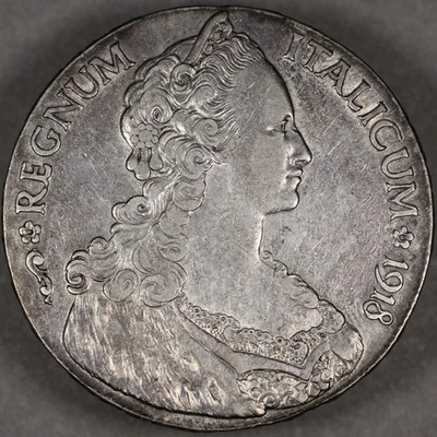 Tallero de plata Eritrea 1918 Foto 1 de 2