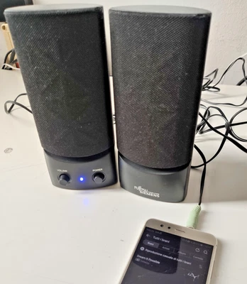 FUJITSU Soundsystem 2.0 casse acustiche altoparlanti pc o smartphone - Immagine 1 di 4