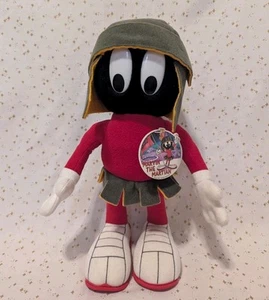 Marvin The Martian Looney Tunes Plush 12" Stuffed Toy Vintage 1993 24K NWT NEW - Picture 1 of 9