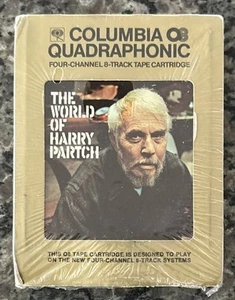 Harry Partch - The World Of Harry Partch Quad 8 Track Tape - Factory Sealed* - Picture 1 of 4