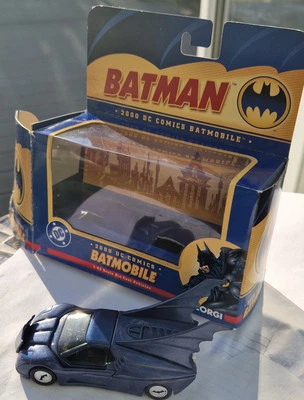 Corgi 2000 Batman Batmobile BMBV2, Blue, Boxed Not Sealed, Grt Condition. - Image 1 of 4