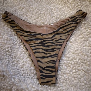 Aerie Zebra Print bikini bottom size (Medium) - Picture 1 of 2