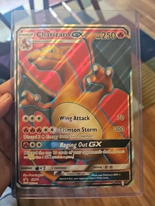 Juego de cartas coleccionables Pokémon Charizard-GX Black Star Promo SM60 Jumbo SC - Imagen 1 de 2